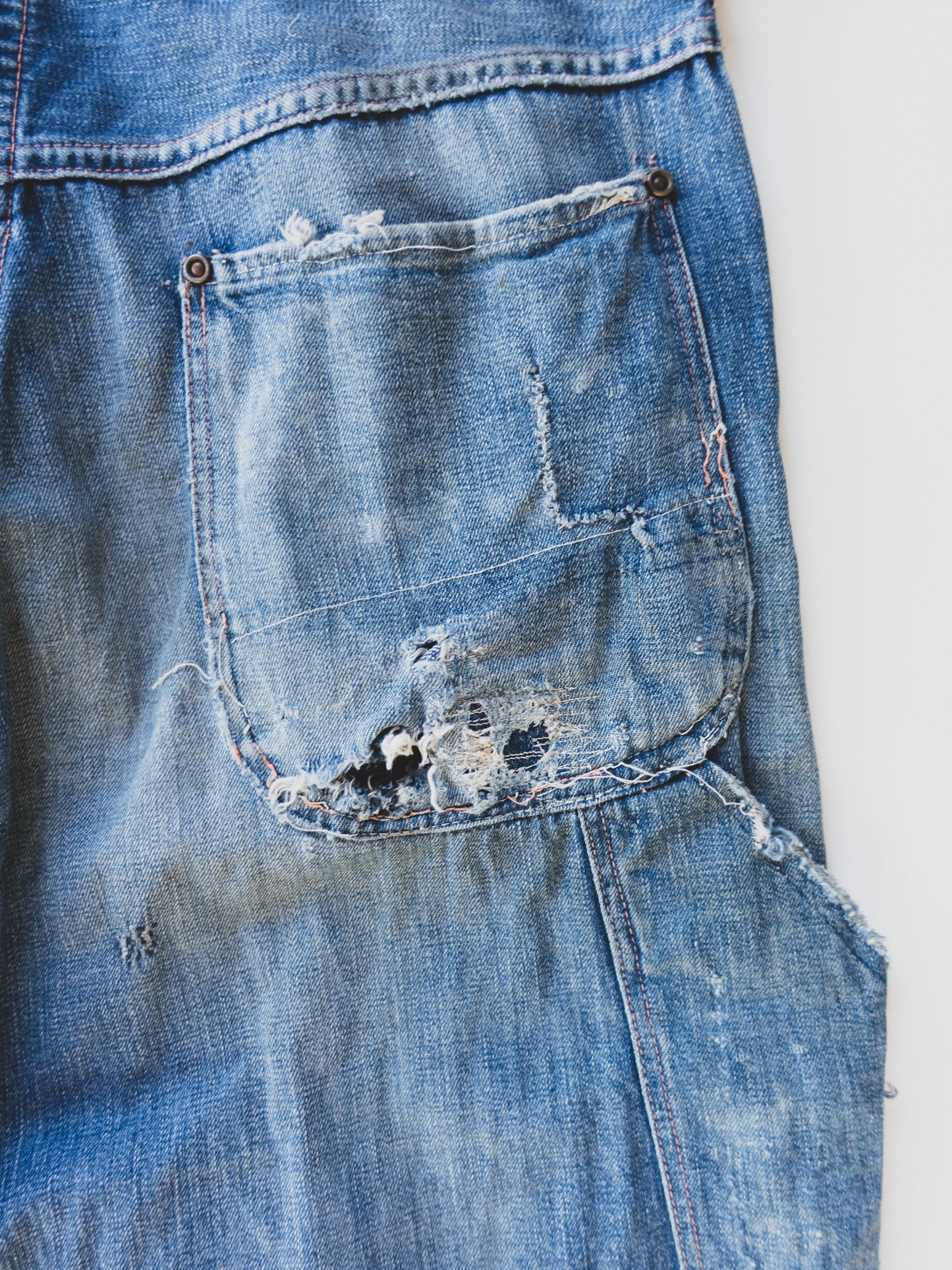 1950's Distressed Carpenter Pants - 32x32