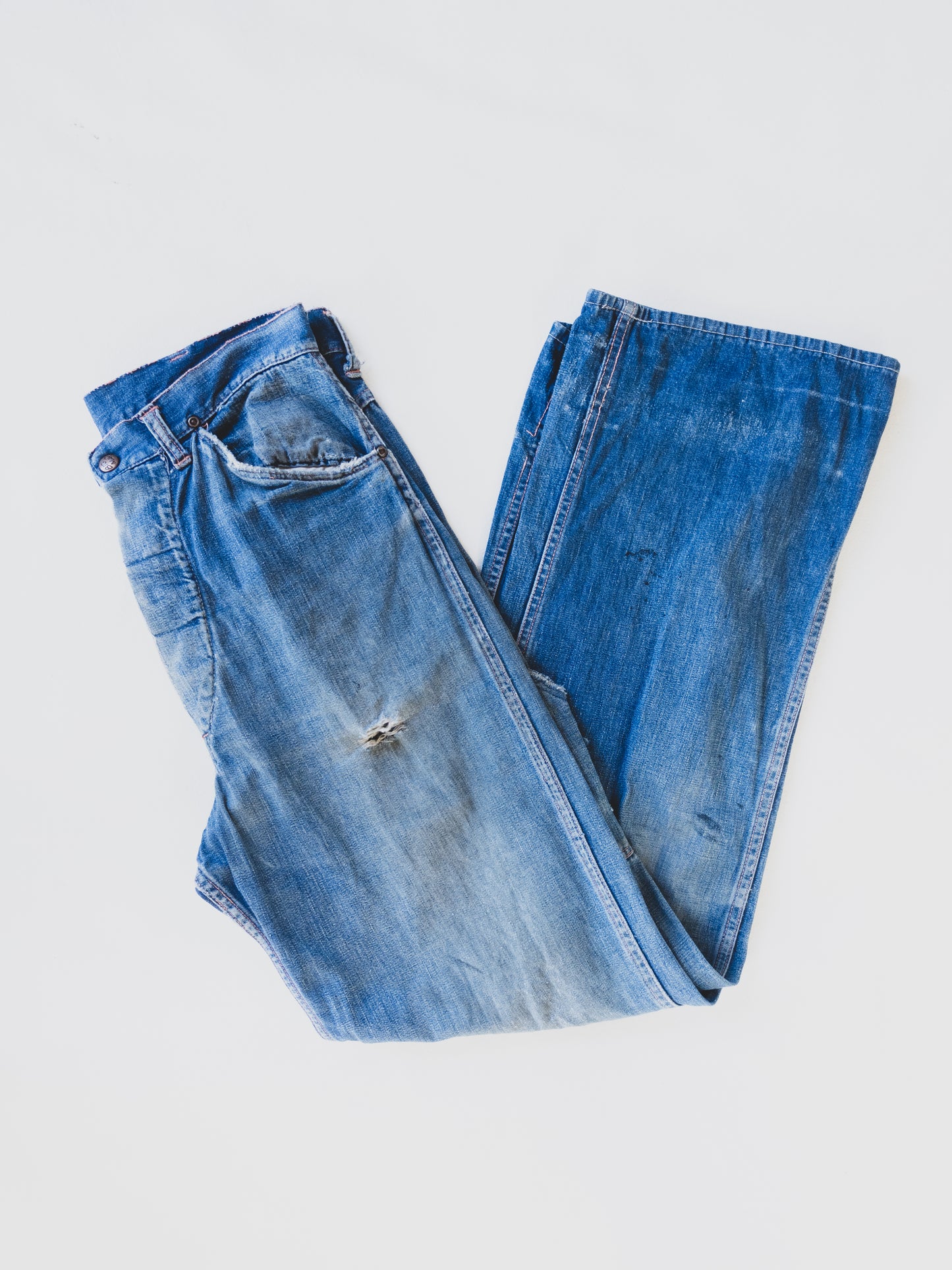 1950's Distressed Carpenter Pants - 32x32