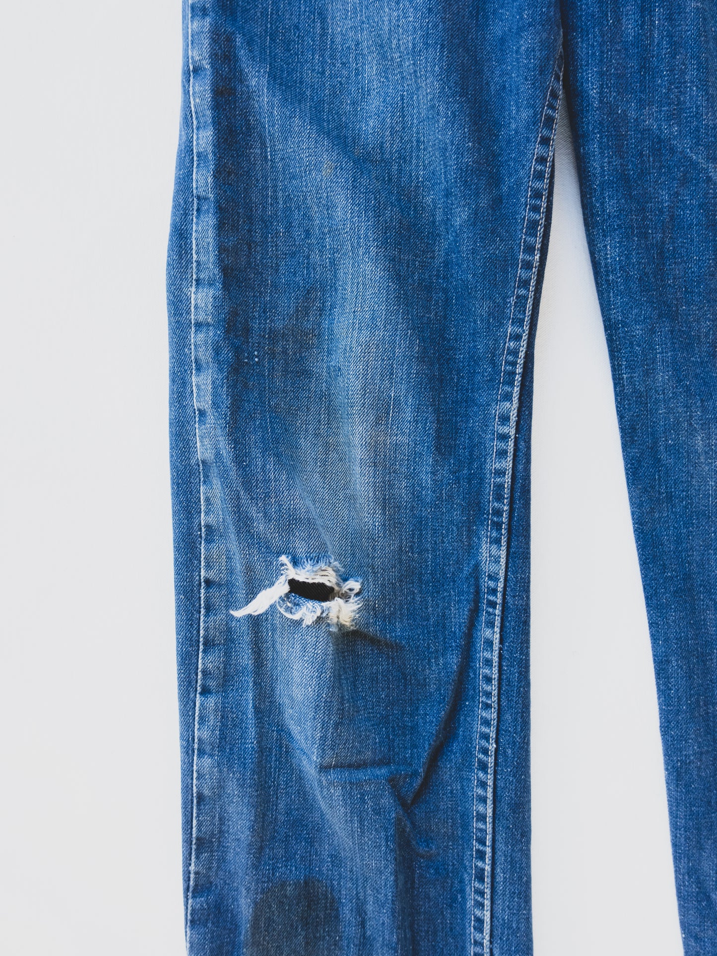 1950's Distressed Cowboy Jeans - 26x30