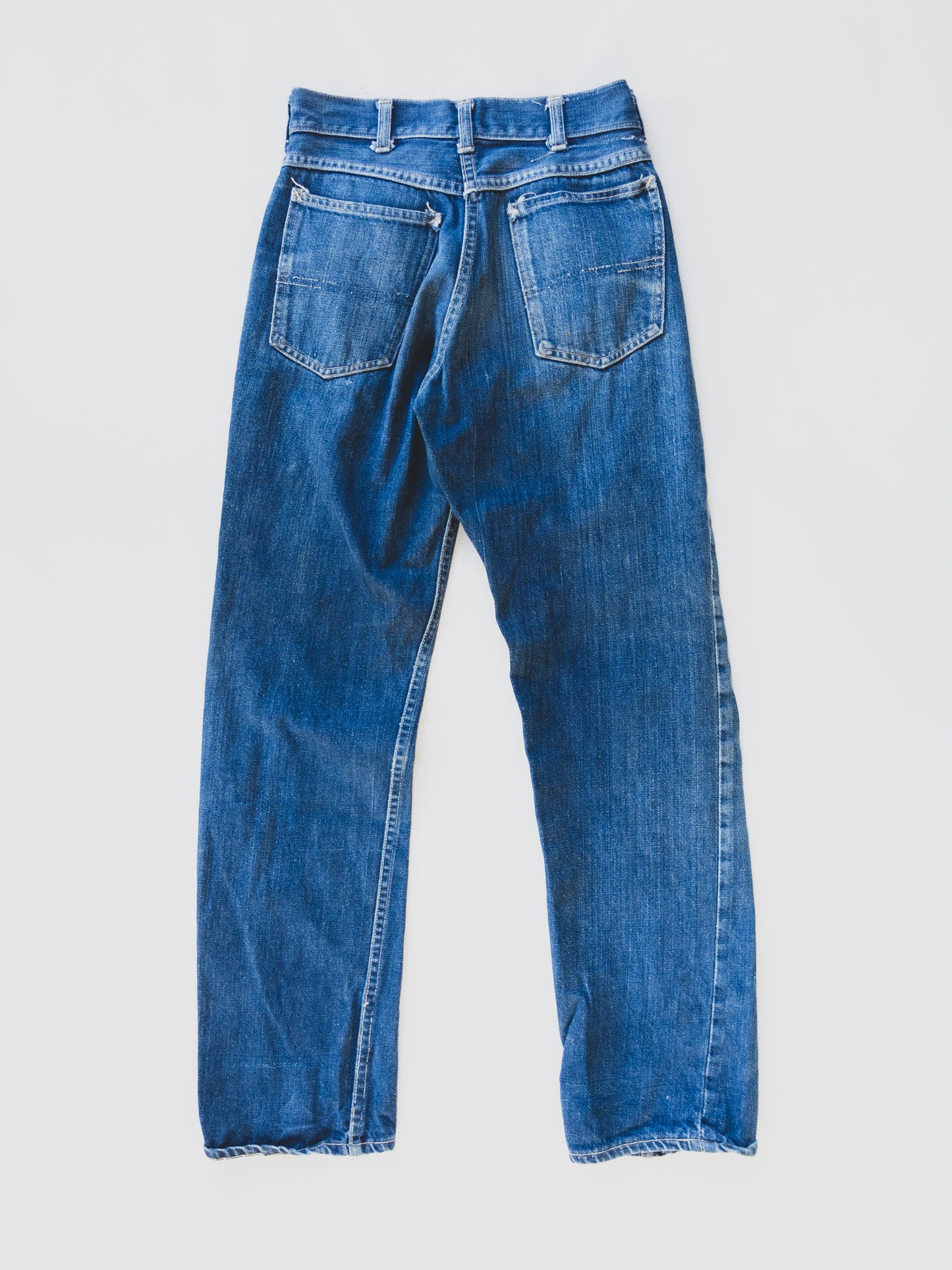1950's Distressed Cowboy Jeans - 26x30