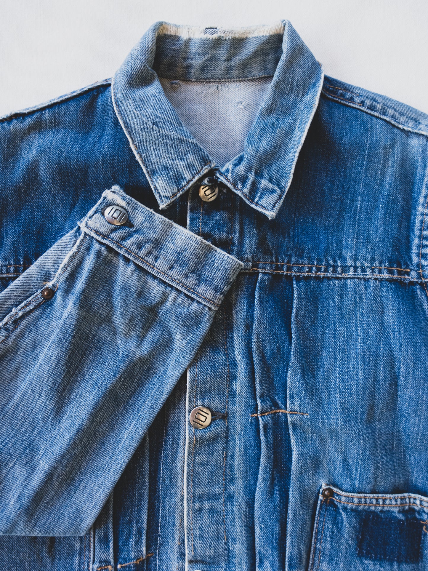 1940's 101 Buckle-Back Denim Jacket - S