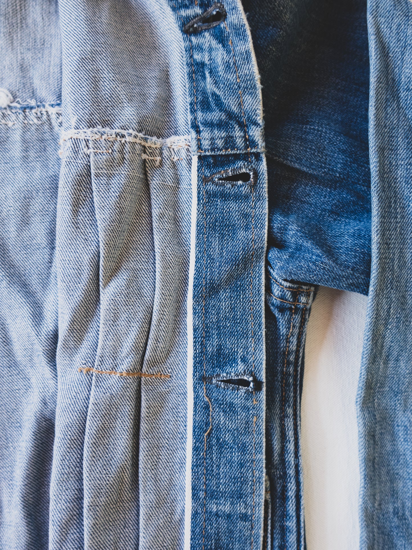 1940's 101 Buckle-Back Denim Jacket - S