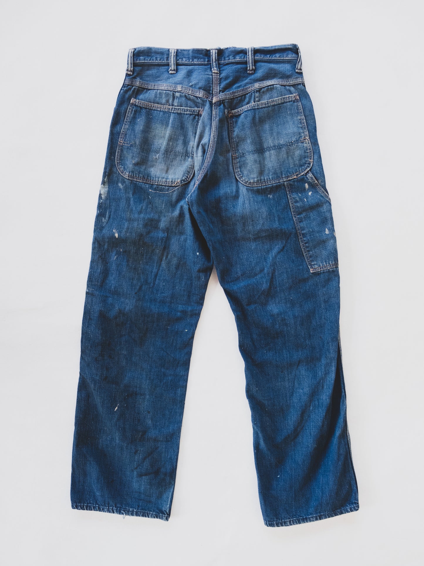 1950's Paint Splattered Carpenter Pants - 28x29