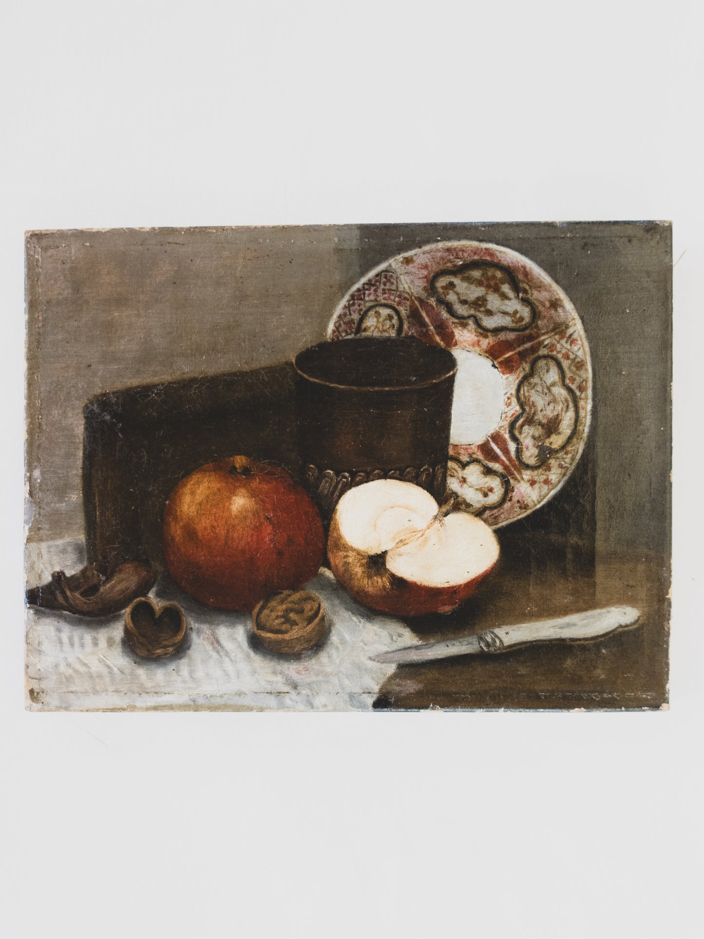 Mid 19th c. Still Life – Oil on Canvas