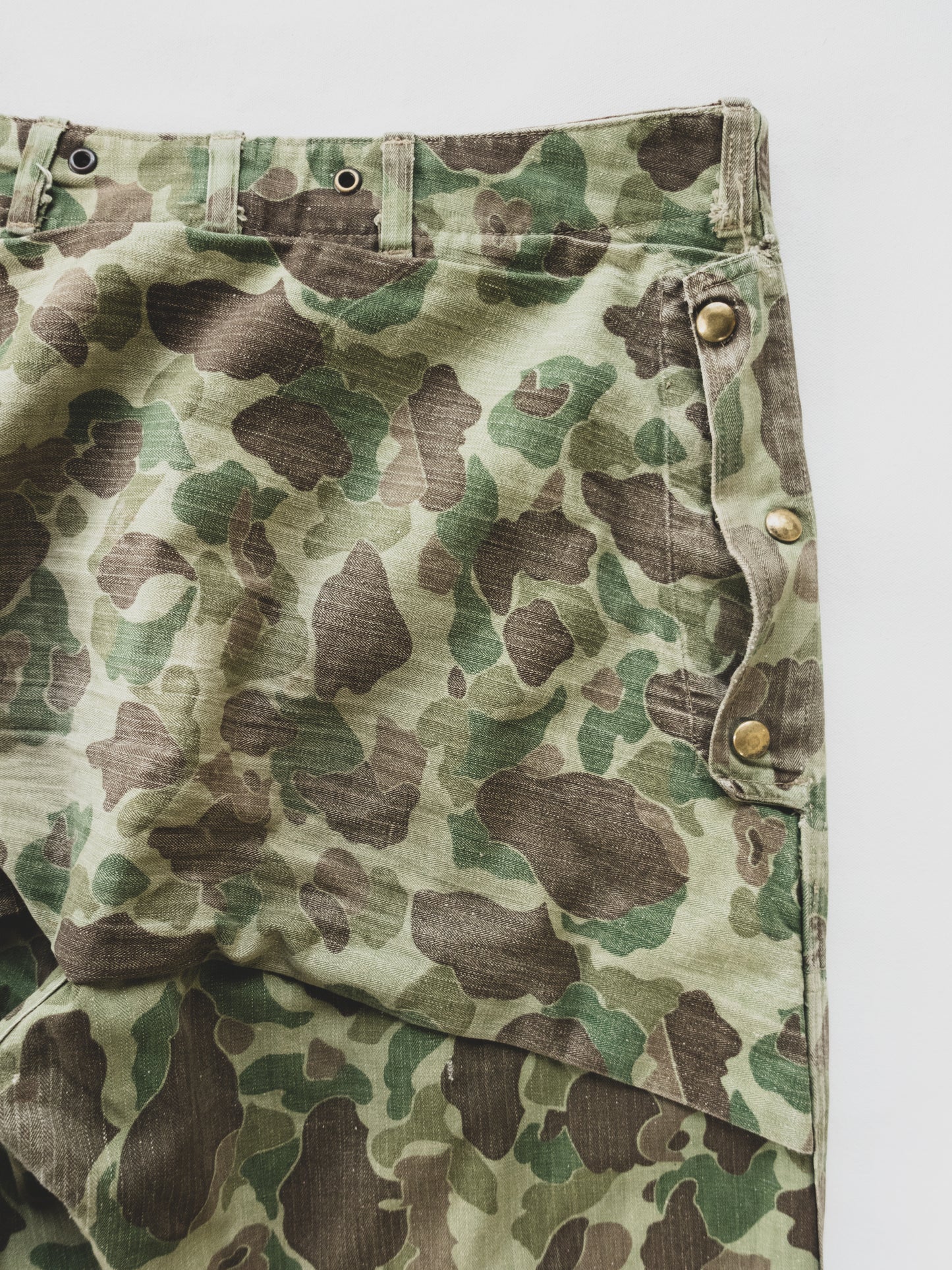 1940's USMC Faded Frogskin Pants - 34x31