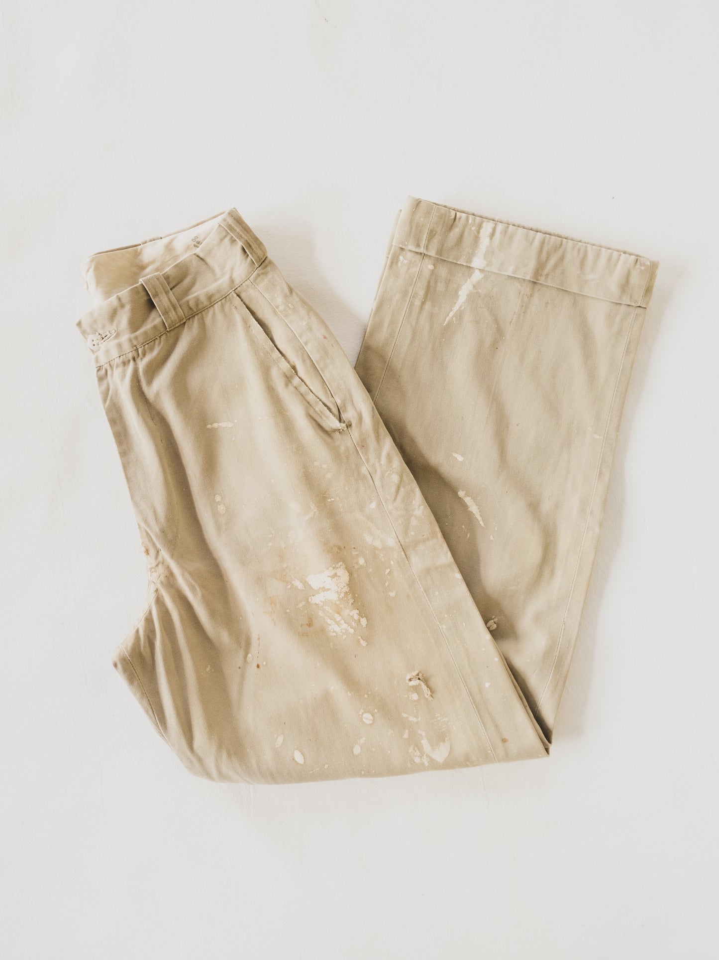 1950's Paint Splattered Work Pants - 30x29