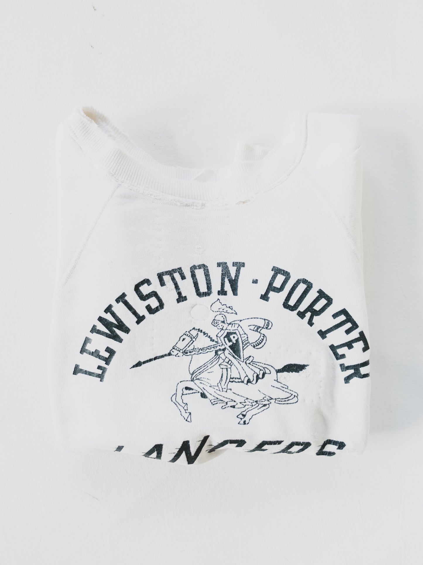 1960's Patched " Lancers " Sweat - M/L