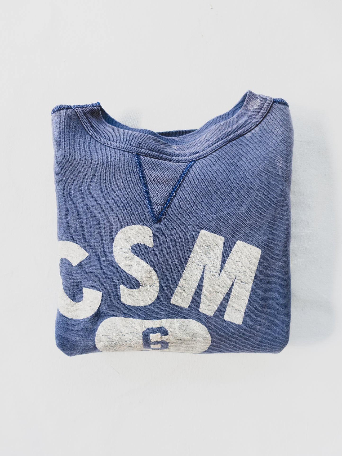 1950's Faded " CSM Swimming " Sweat - M