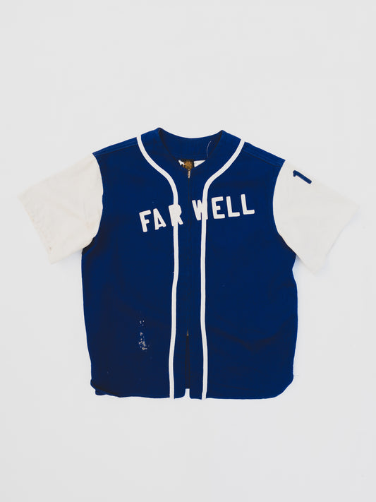 1950's " Farwell " Baseball Jersey - S/M