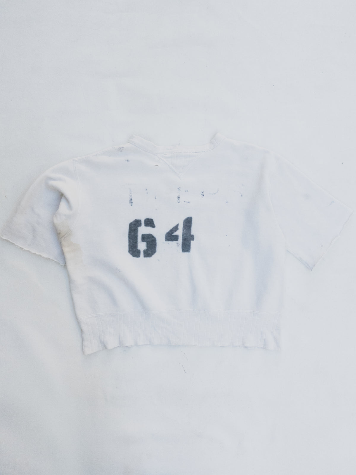 1940s Double V Stenciled Sweat - M/L
