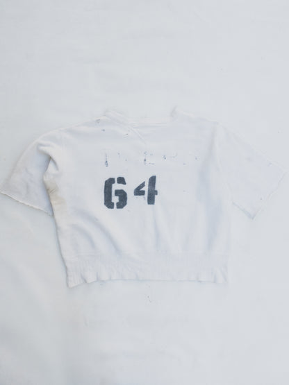 1940's Double V Stenciled Sweat - M/L