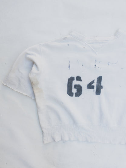 1940's Double V Stenciled Sweat - M/L
