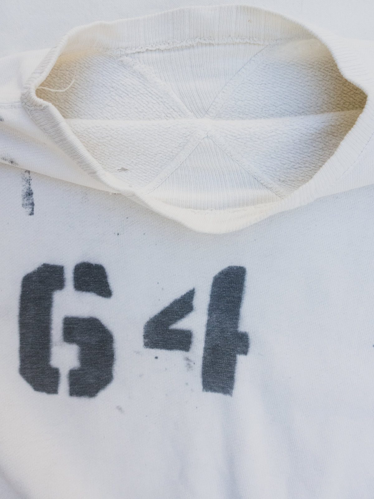 1940s Double V Stenciled Sweat - M/L