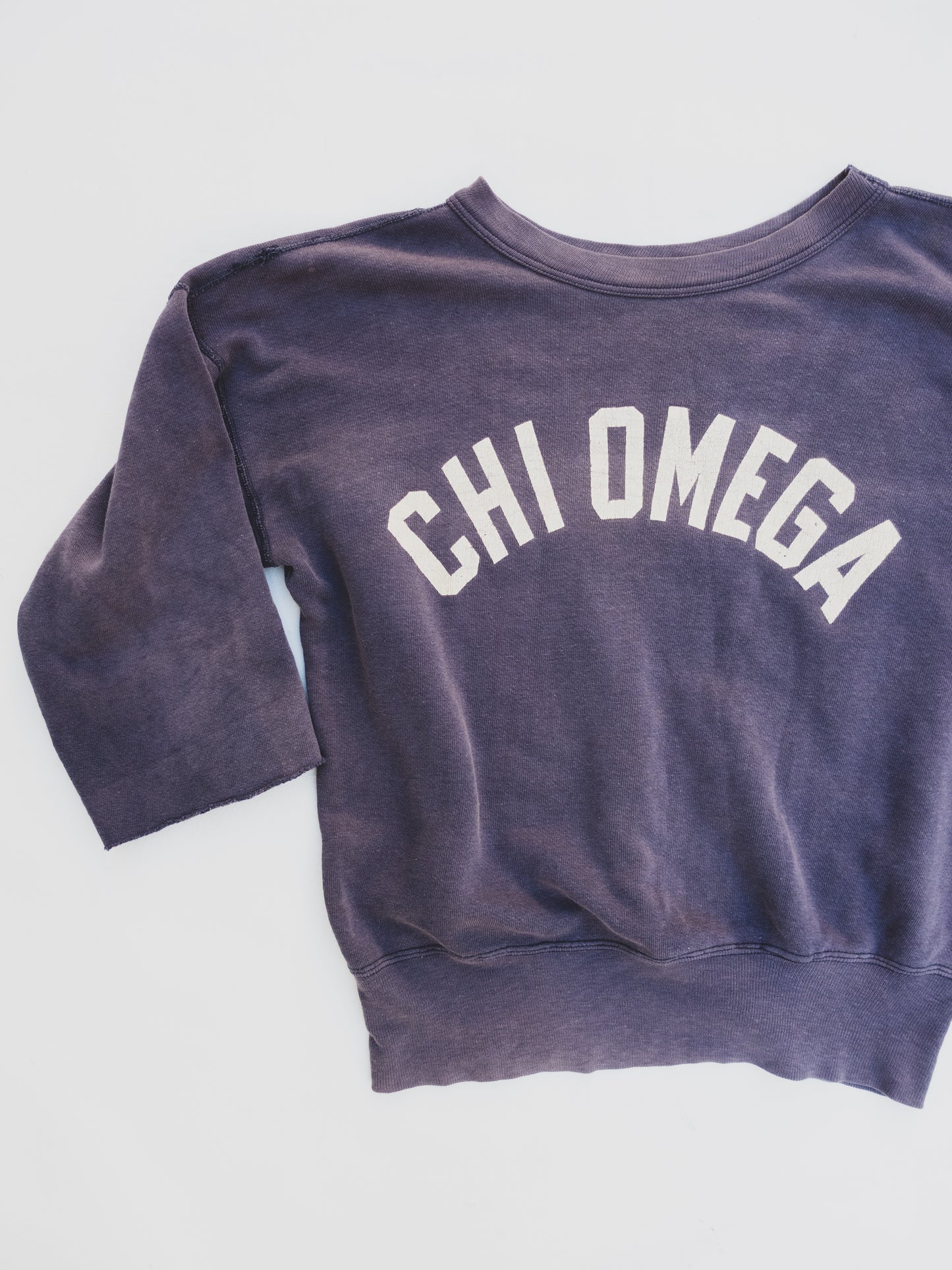 1950's Faded " CHI OMEGA " Sweat - S/M