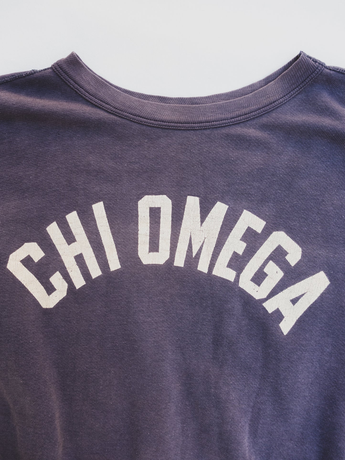 1950's Faded " CHI OMEGA " Sweat - S/M
