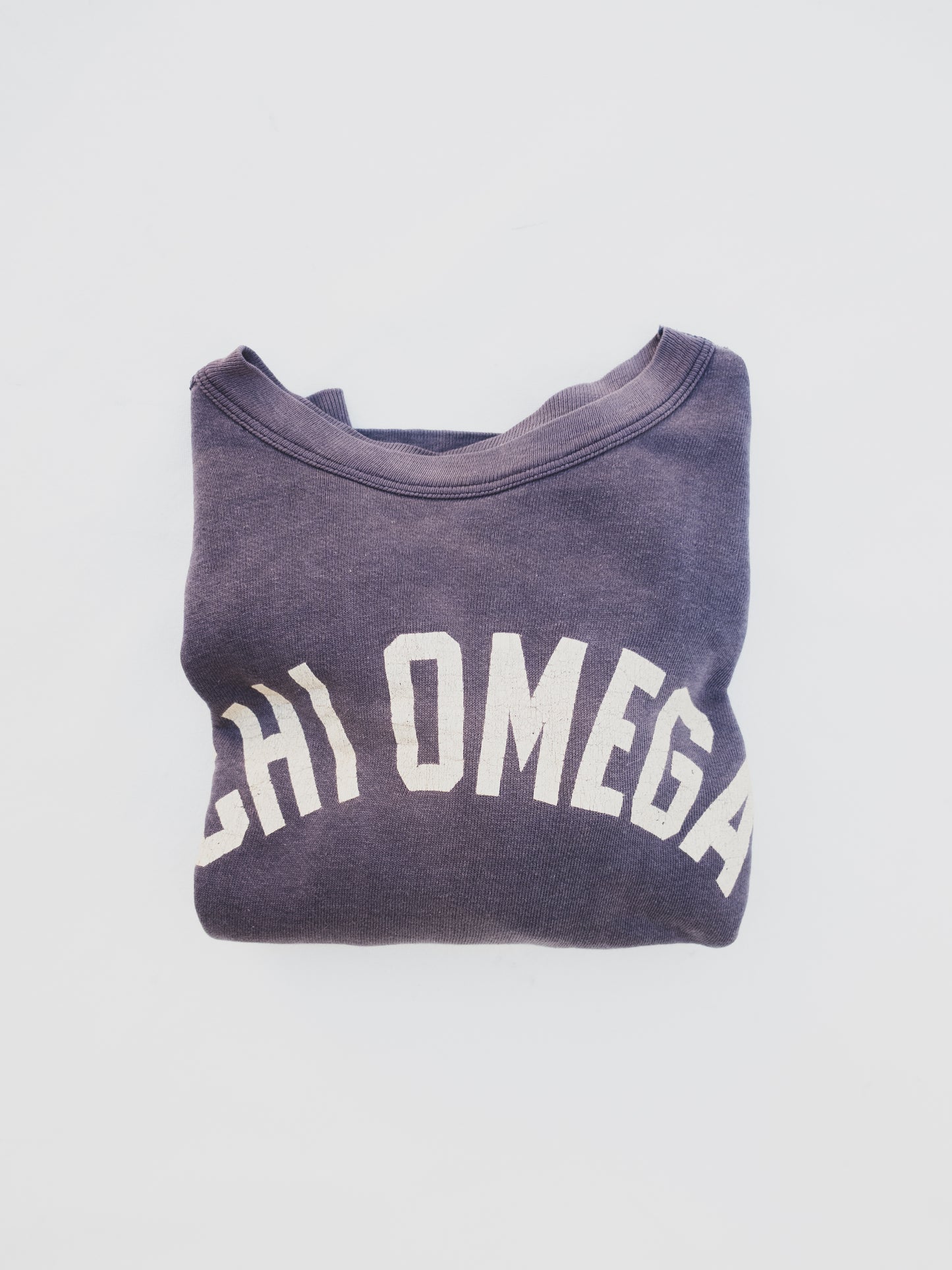 1950's Faded " CHI OMEGA " Sweat - S/M
