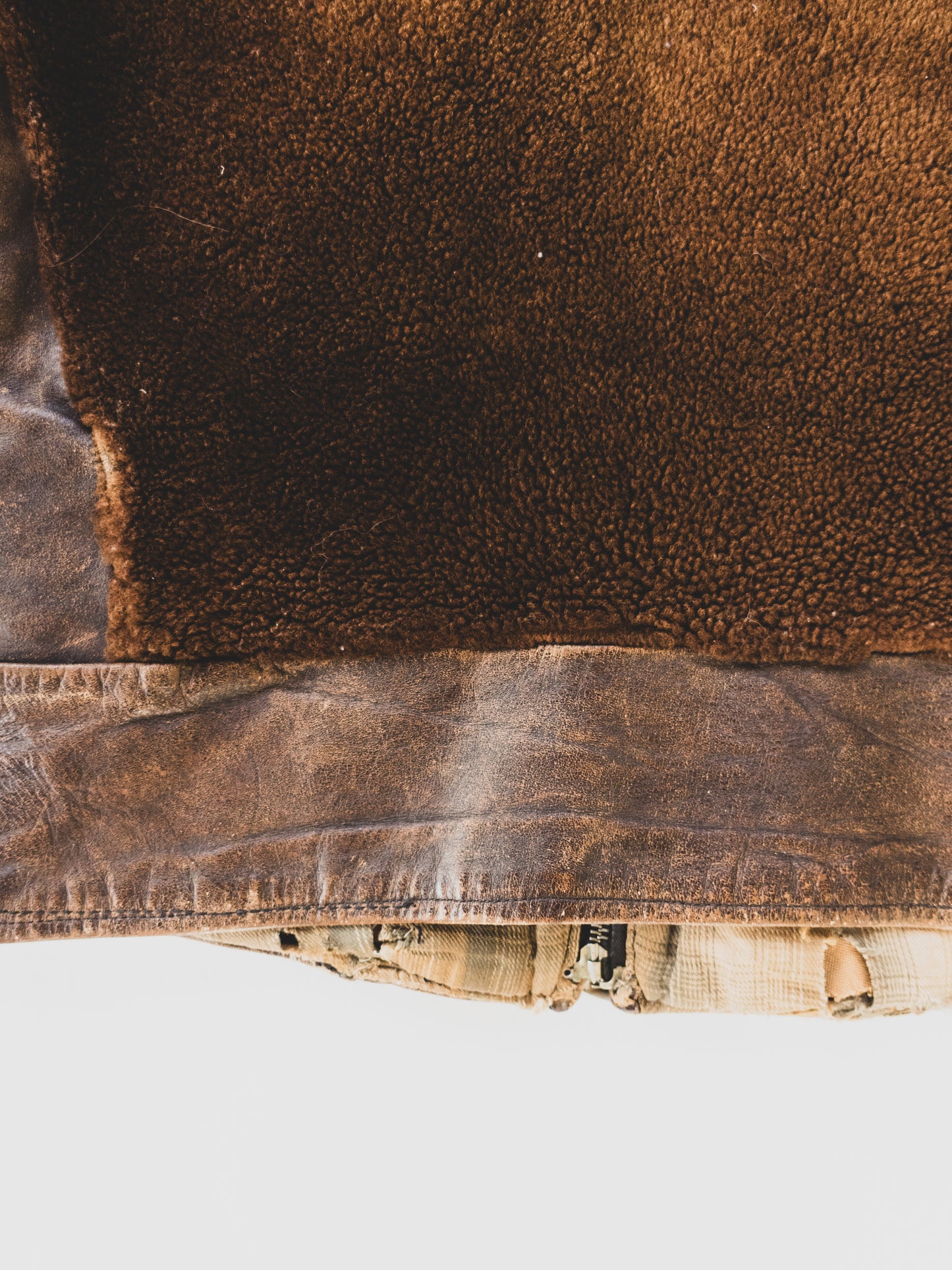 1930’s Extremely Rare Grizzly Leather Jacket - S