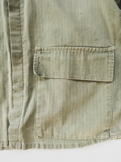 1940’s Two Pocket Cropped HBT Jacket - M