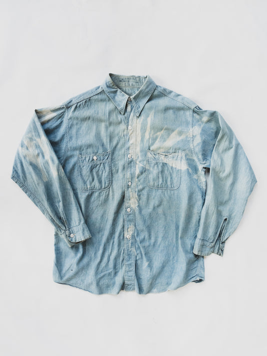 1940’s Beautifully Faded Chambray - M
