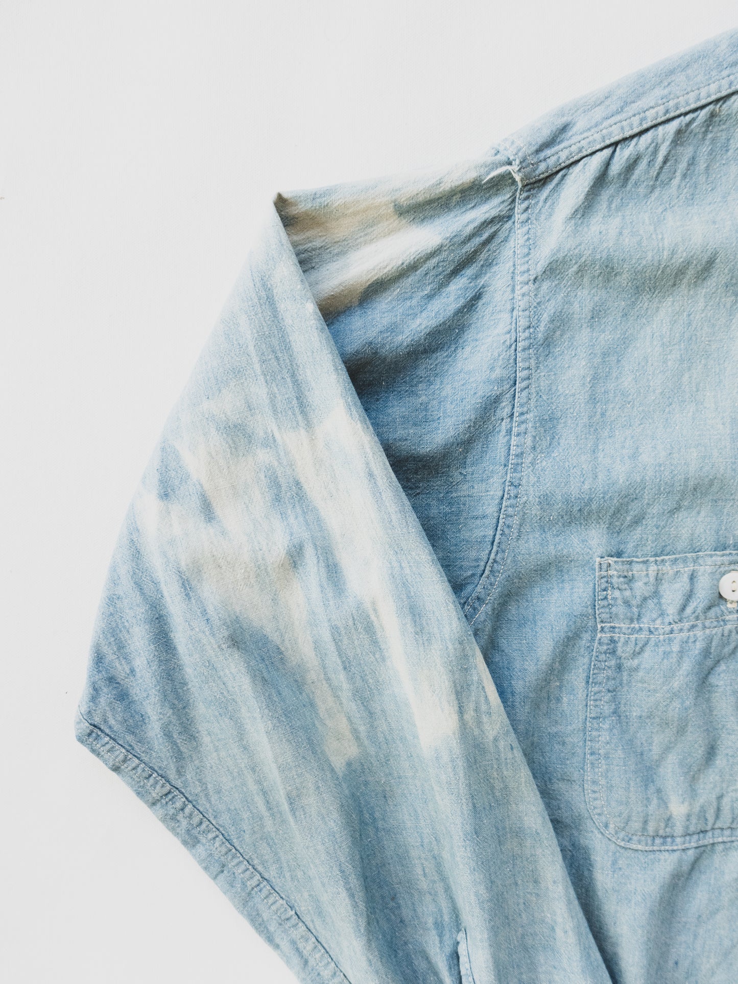 1940’s Beautifully Faded Chambray - M