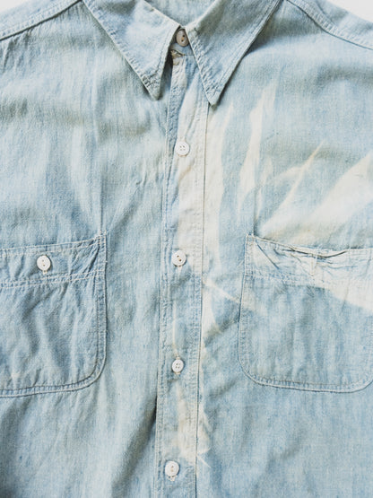 1940’s Beautifully Faded Chambray - M