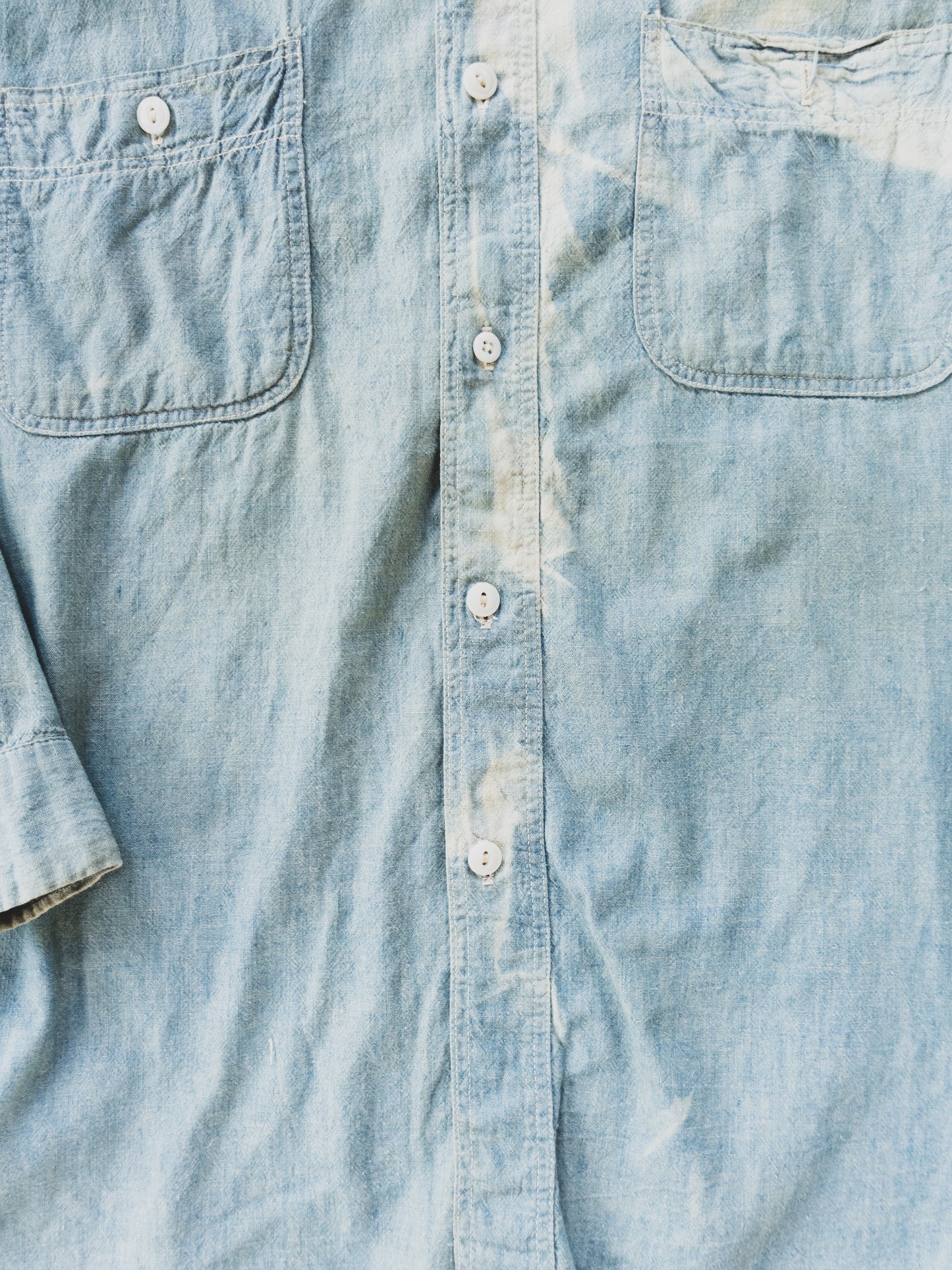 1940’s Beautifully Faded Chambray - M