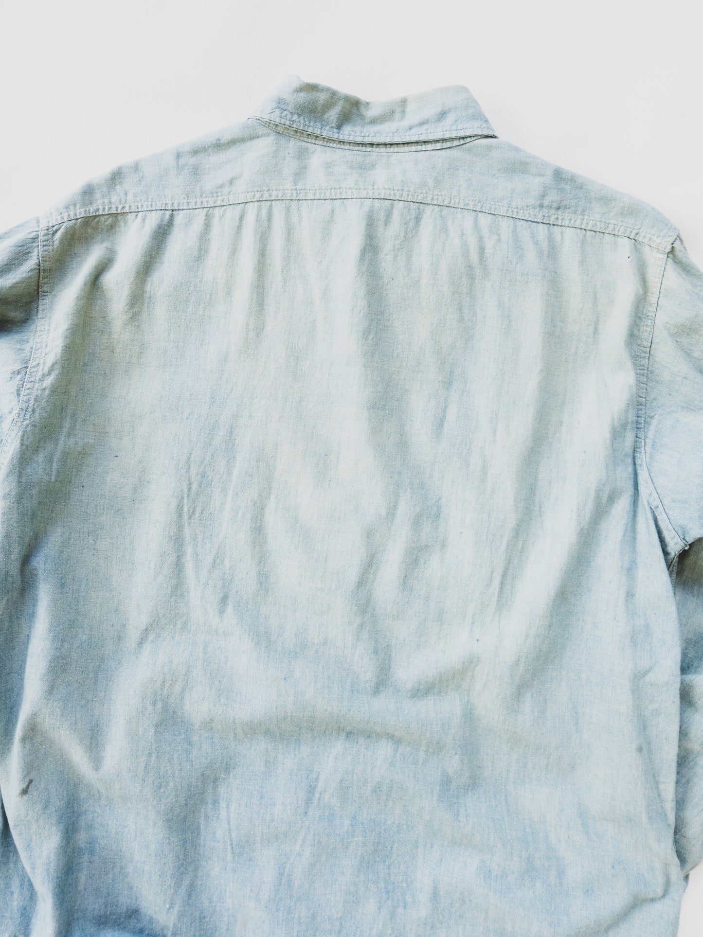 1940’s Beautifully Faded Chambray - M
