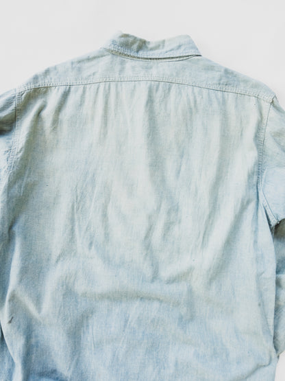 1940’s Beautifully Faded Chambray - M