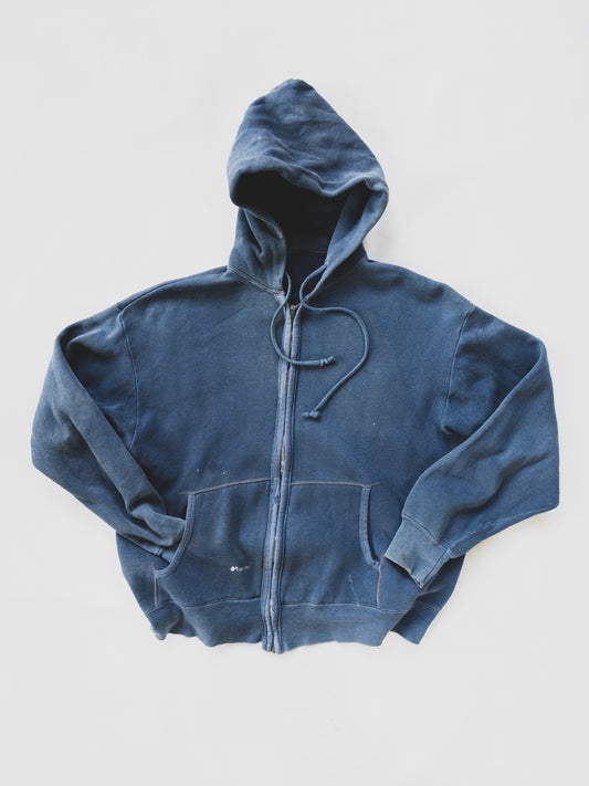1960’s Faded Zip Up Hoodie - M