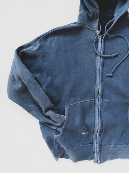 1960’s Faded Zip Up Hoodie - M