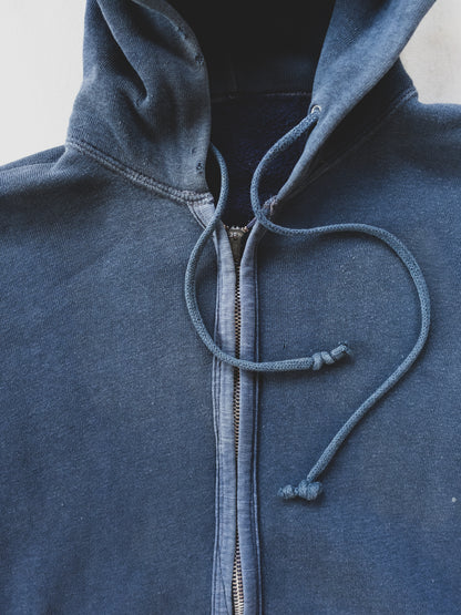 1960’s Faded Zip Up Hoodie - M