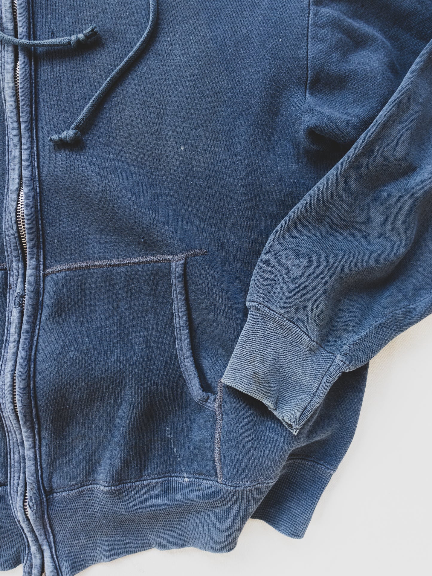1960’s Faded Zip Up Hoodie - M