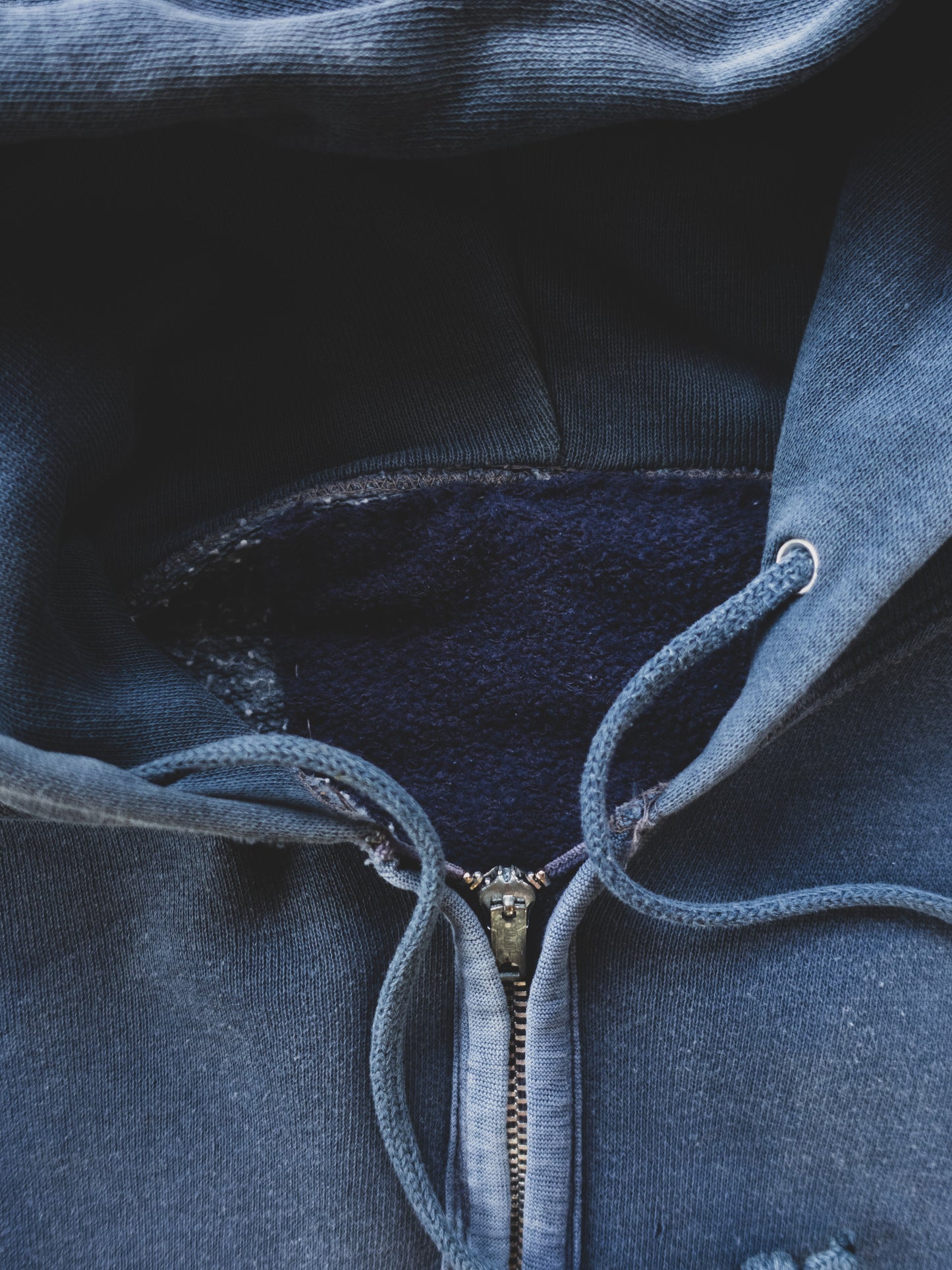 1960’s Faded Zip Up Hoodie - M