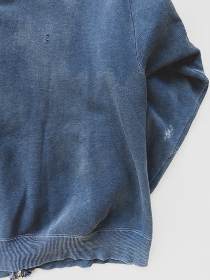 1960’s Faded Zip Up Hoodie - M