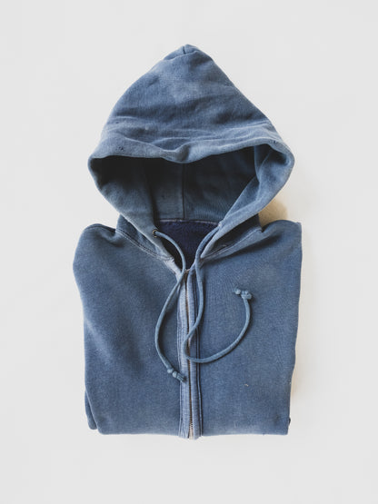 1960’s Faded Zip Up Hoodie - M