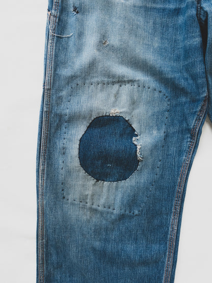 1940’s Patched Carpenter Pants - 34x27
