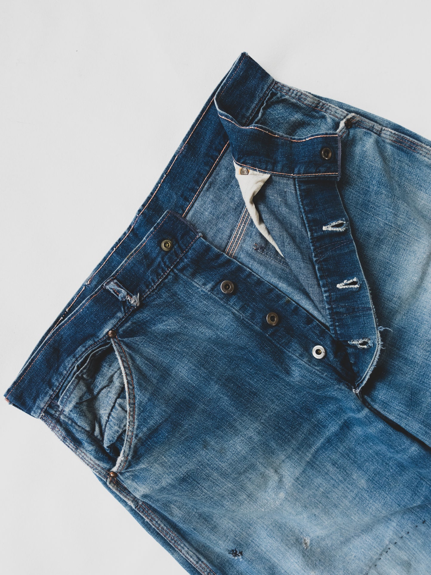 1940’s Patched Carpenter Pants - 34x27