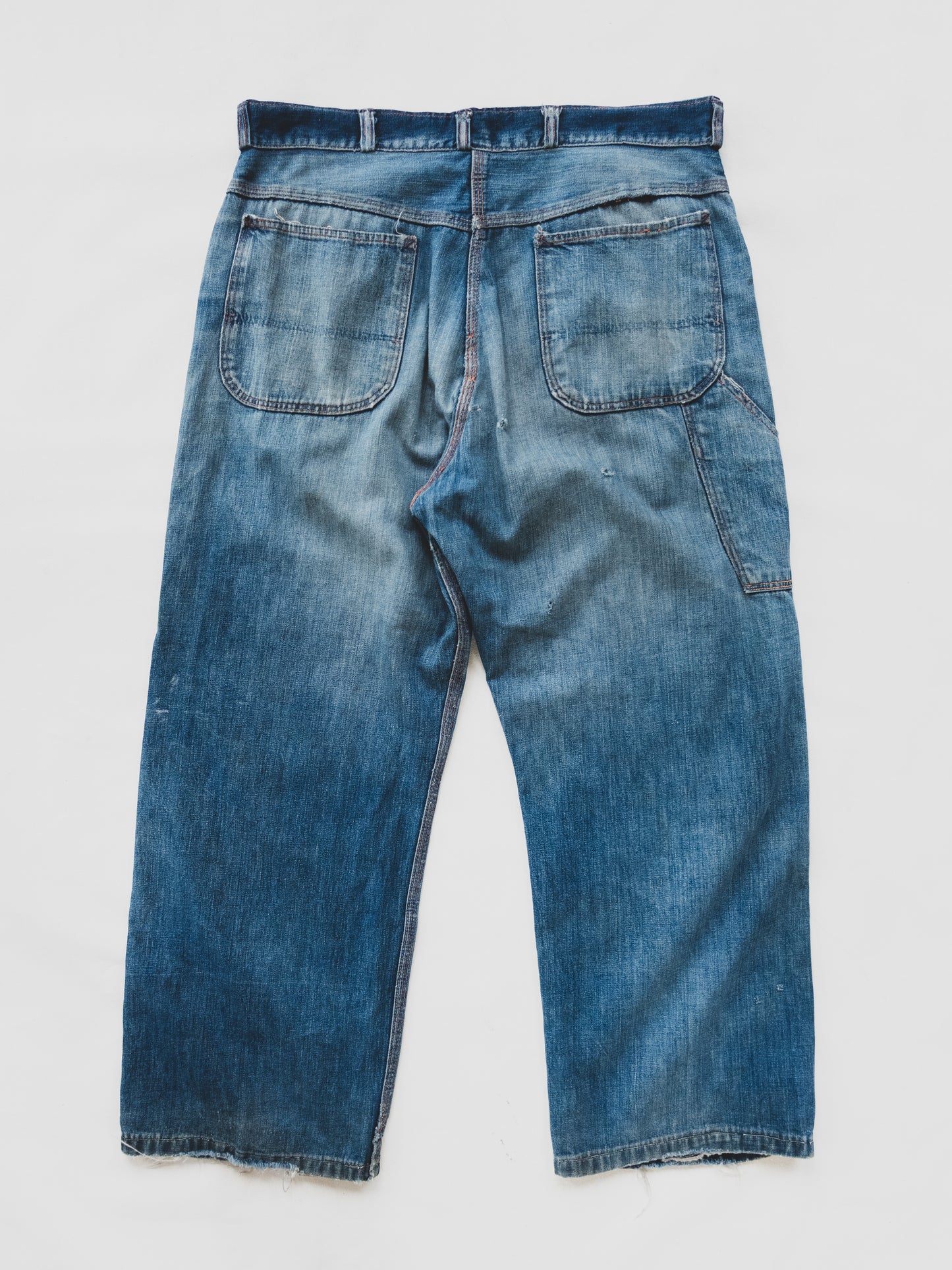 1940’s Patched Carpenter Pants - 34x27