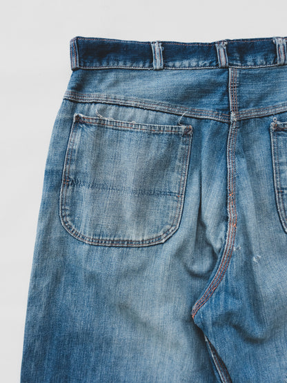 1940’s Patched Carpenter Pants - 34x27
