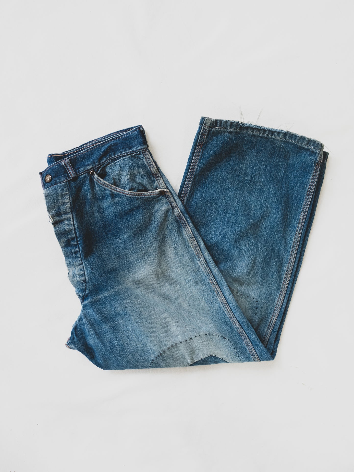 1940’s Patched Carpenter Pants - 34x27