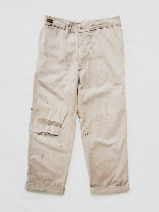 1940’s Patched Chinos - 33x30