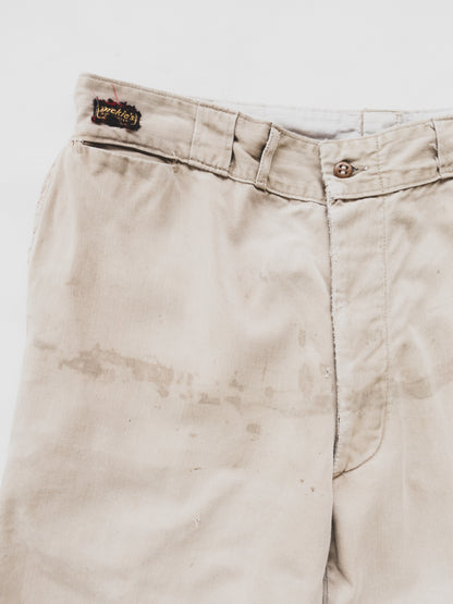 1940’s Patched Chinos - 33x30