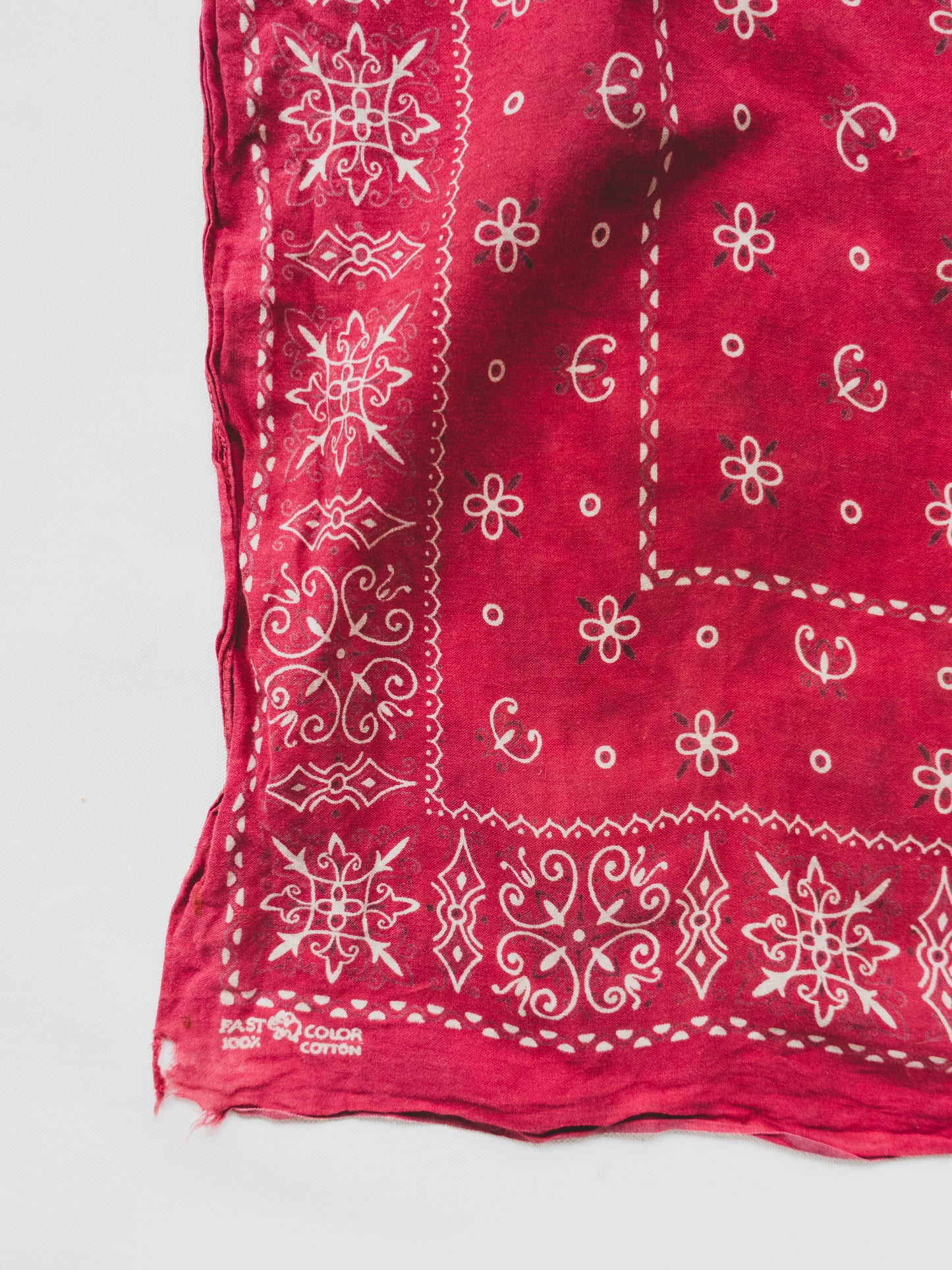 1950’s Faded and Tattered Bandana
