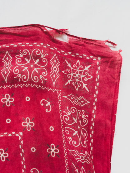 1950’s Faded and Tattered Bandana