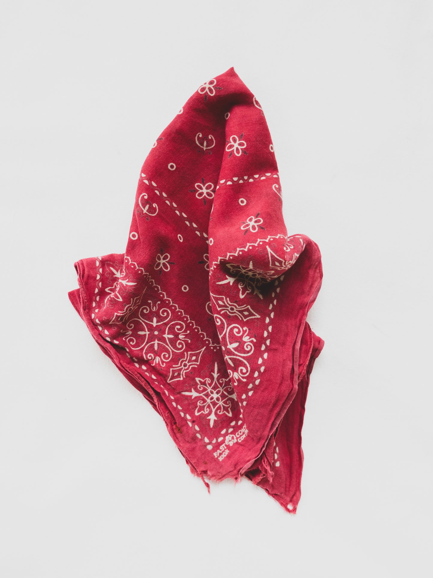 1950’s Faded and Tattered Bandana