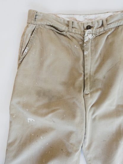 1950’s Paint Splattered Chinos - 31x29