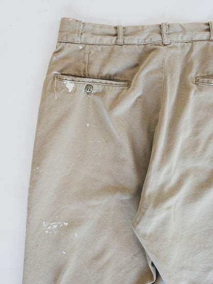 1950’s Paint Splattered Chinos - 31x29