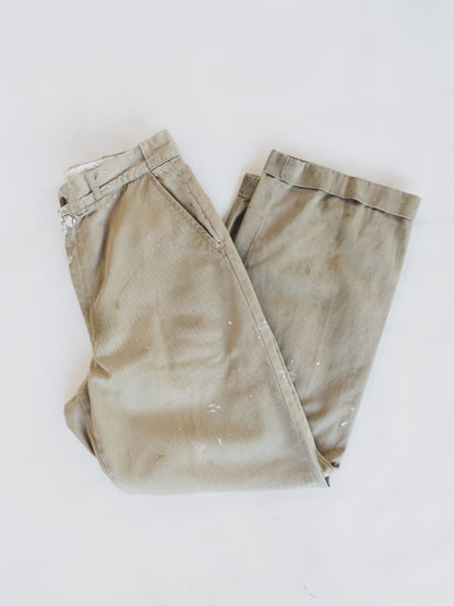 1950’s Paint Splattered Chinos - 31x29