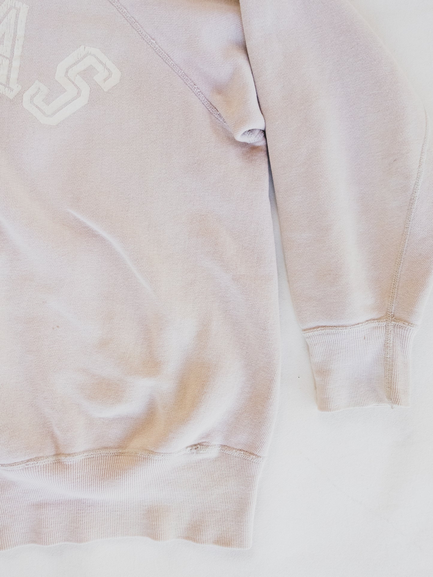 1950's Faded Pink " Texas "  Sweat - M