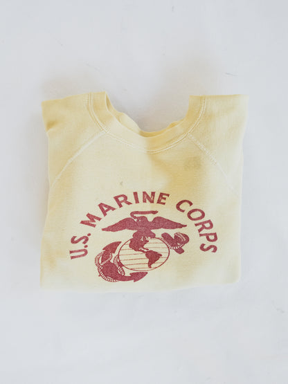 1960's Cutoff " US Marine Corps " Sweat - S